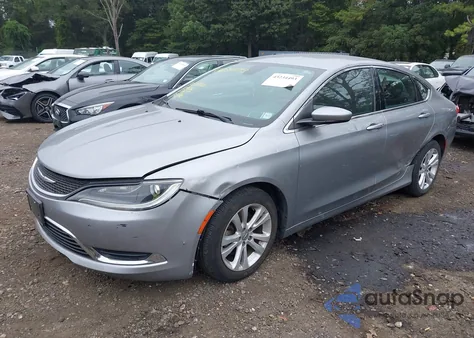 2016 Chrysler 200 Limited из США, поврежденный, VIN 1C3CCCAB7GN125309